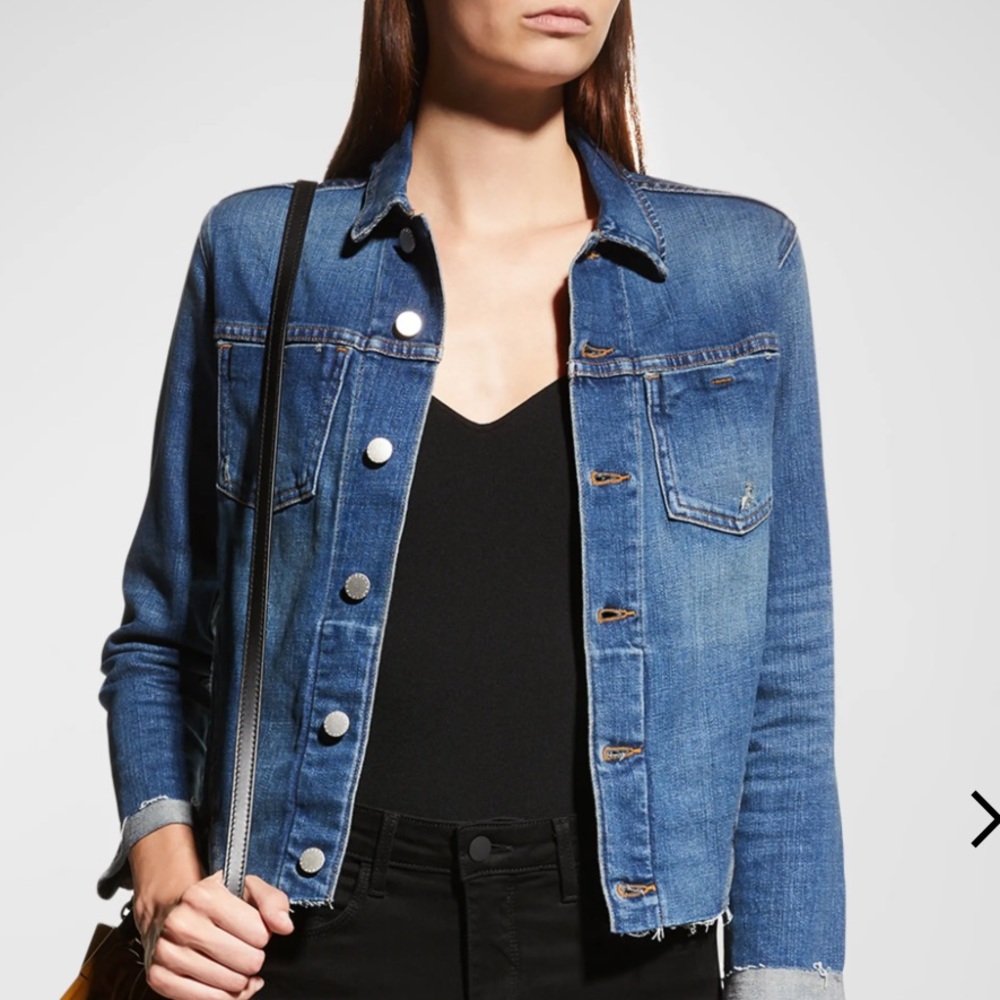 L’Agence Janelle Denim Jacket - Worn once